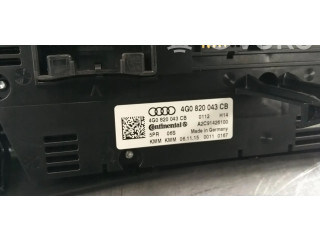 Блок управления климат-контролем 4G0820043CB Audi A6 S6 C7 4G