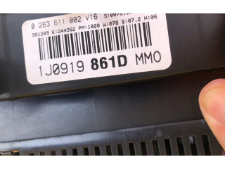 Панель приборов 1J0919861D   Volkswagen Bora       