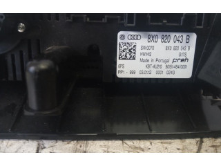 Блок управления климат-контролем 8X0820043, 8X0820043   Audi A1
