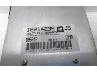 Блок управления двигателя 16214239, D96017   Opel Tigra A