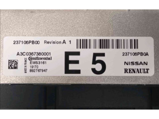 Pojistková skříňka Блок управления двигателя 237106PB0A Nissan Juke II F16 2020