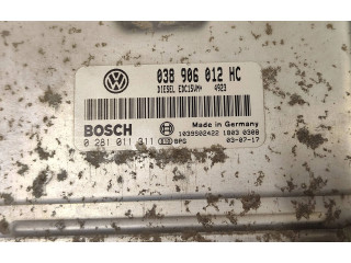 Блок управления двигателя 038906012HC, 0281011311   Skoda Octavia Mk1 (1U)