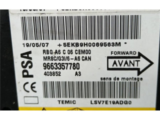 Блок подушек безопасности 9663357780, 0090019   Citroen C2