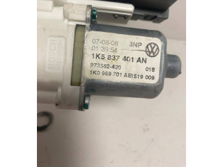 Передний двигатель механизма для подъема окон Volkswagen Jetta V  2005 - 2010 года 1K5837401AN, 973562420      