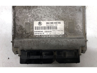 Блок управления двигателем Блок управления 06A906033BG Skoda Octavia Mk1 (1U)