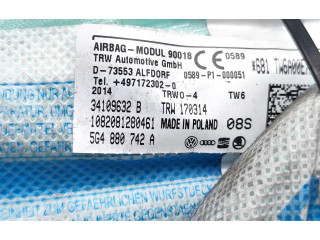 Боковая подушка безопасности 5G4880742A, 34109632B Volkswagen Golf Cross