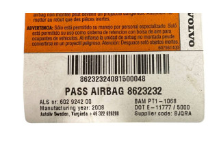 Подушка безопасности пассажира 602924200, 8623232   Volvo S60
