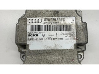 Блок подушек безопасности 8P0959655C, 0285001666 Audi A3 S3 A3 Sportback 8P