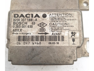 Блок подушек безопасности 8200307188A, 0285001650   Dacia Logan I