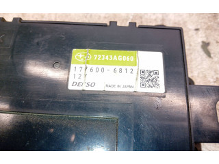 Блок управления климат-контролем 1776006812, 72343AG060   Subaru Outback