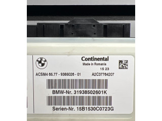 Блок подушек безопасности 9385026, 31938502601K BMW X5 F15