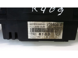 Панель приборов 1Z0920810D   Skoda Octavia Mk2 (1Z)       