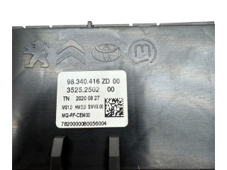 Блок управления климат-контролем 98340416ZD, 35252502 Citroen Berlingo