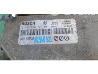 Блок управления двигателем Блок управления 0261206701, 6000589328. Dacia Nova