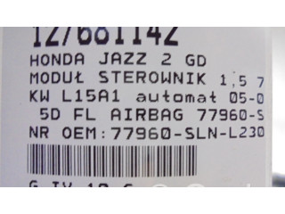 Блок подушек безопасности 77960-SAA-G821-M1   Honda Jazz