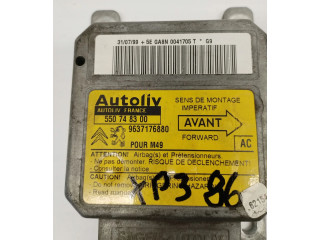 Блок подушек безопасности 9637176880 Citroen Berlingo