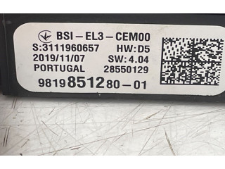 Блок управления двигателя 1629042180, 1629087180 Citroen C3 Aircross