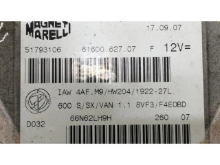 Блок управления двигателя 51793106 Fiat Seicento/600