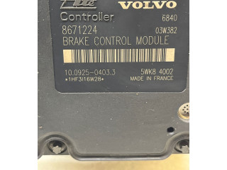 Блок АБС 8671224, 5WK84002   Volvo  V70  2000 - 2004 года