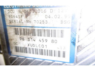 Блок управления двигателем Блок управления 9631445980, 9631445980   Citroen XM