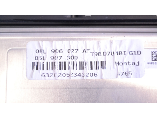 Блок управления двигателя 05L907309, 05L906027AF   Audi Q5 SQ5