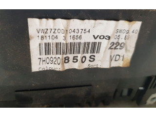 Přístrojová deska Volkswagen Transporter - Caravelle T5 2003 7H0920850S