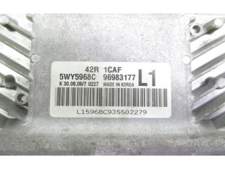 Блок управления двигателем Блок управления 96983177   Chevrolet Astra