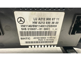 Блок управления климат-контролем A2128303800, 5HB01093761   Mercedes-Benz E C207 W207