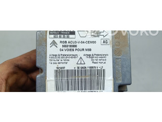 Блок подушек безопасности 9653190880, 603602500 Citroen Berlingo