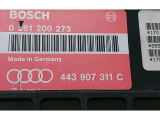Блок управления двигателя 0261200273, 443907311C Audi 80 90 S2 B4