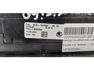 Блок управления климат-контролем 1ST820045N Skoda Citigo