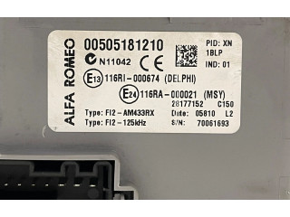 Pojistková skříňka 00505181210, 00505181210 Alfa Romeo Mito 2012