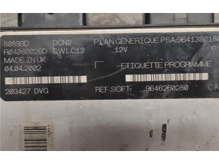 Řídící jednotka 9641390180, 9641390180 Citroen Berlingo 1998