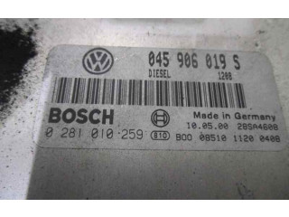 Блок управления двигателя 045906019S, 0281010259 Volkswagen Lupo