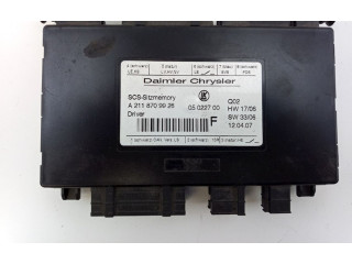 Модуль управления сидением Mercedes-Benz ML W164