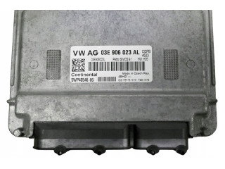 Блок управления двигателя 03E906023AL, 5WP4054605 Skoda Fabia Mk2 (5J)