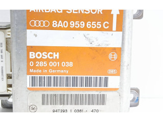 Блок подушек безопасности 8A0959655C, 0285001038   Audi A6 S6 C4 4A