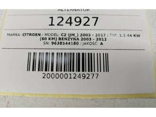 Генератор 9638544180   Citroen C2      
