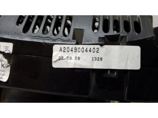 Панель приборов A2049004402, A2044403211   Mercedes-Benz C W204       