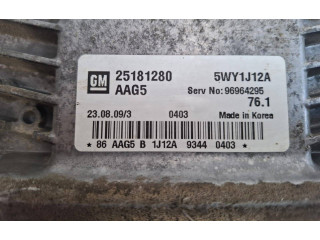 Блок управления двигателя 25181280, 5WY1J12A   Chevrolet Cruze