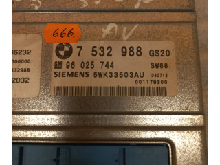 Блок управления коробкой передач 7532988, 96025744 BMW X3 E83