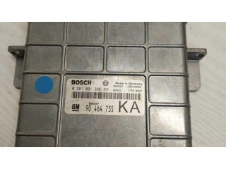 Блок управления двигателя 90464735, 28SA3099 Opel Vectra B
