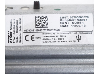 Подушка безопасности для колен 06700081620, 34169214B Maserati Ghibli