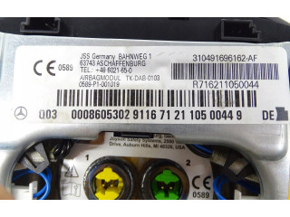 Подушка безопасности водителя 0008605302 Mercedes-Benz R W251