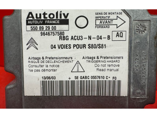 Блок подушек безопасности 9646757580, 550892900   Citroen Saxo