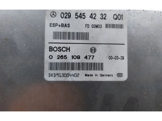 Блок управления АБС A0295454232, 0265109477   Mercedes-Benz A W168