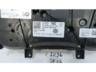 Панель приборов 517920740D, 517920740D   Volkswagen Golf Sportsvan       