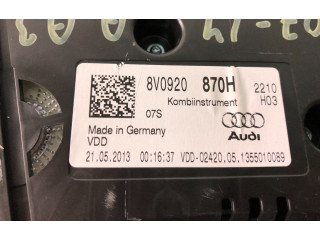 Панель приборов 8V0920870H   Audi A3 S3 8V       