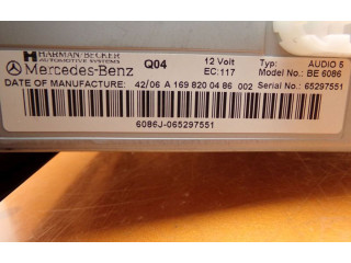 Pojistková skříňka Радио/ проигрыватель / навигация A1698200486, A1698200486 Mercedes-Benz B W245 2005