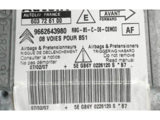Блок подушек безопасности 9662643980   Citroen C4 I